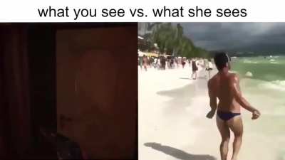 То, что ты видишь VS. Что видит она