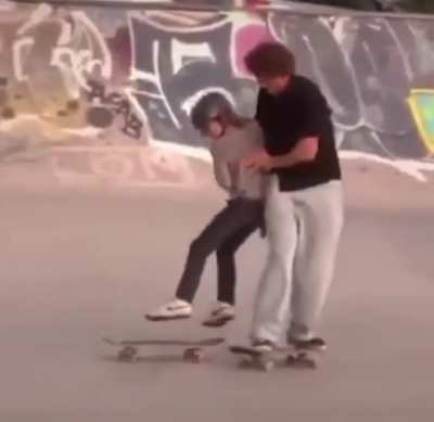 ‘hang on kid’