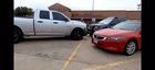 Man confronted for not returning shopping cart