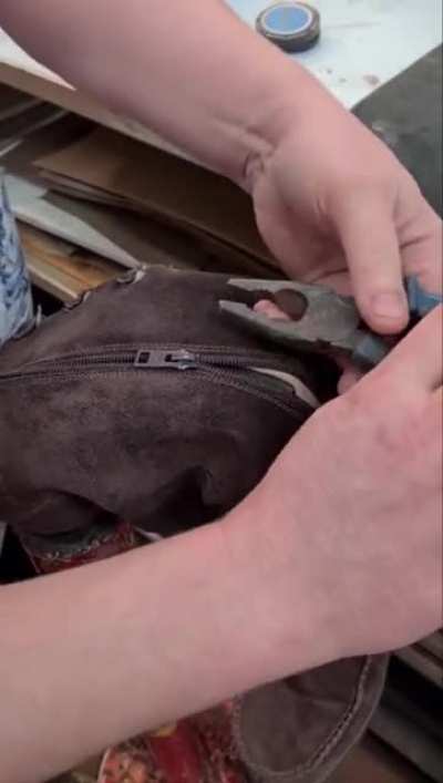Good tip for zippers. Not really 