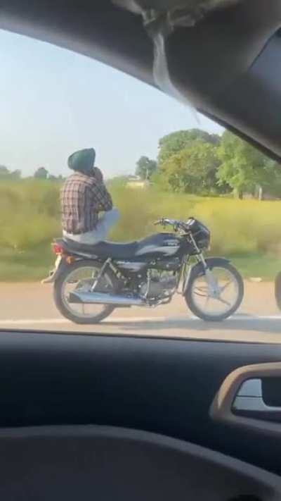 No walking while driving taken too seriously