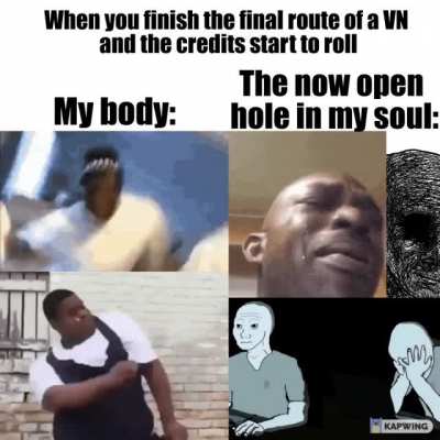 Its a perpetual cycle of bliss and torment :(