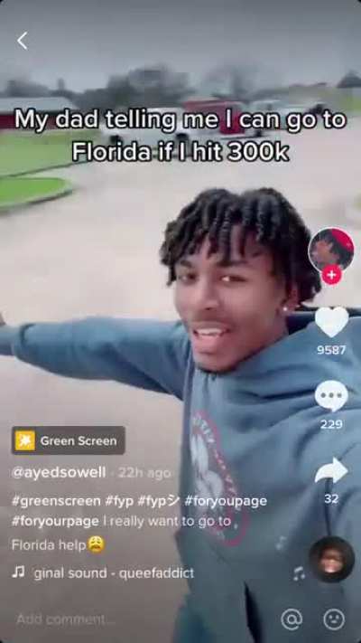 His family really seems to care about his tiktok followers