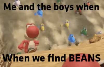 Gotta get the BEANS