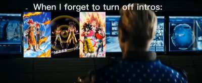 When I forget to turn off intro animations: