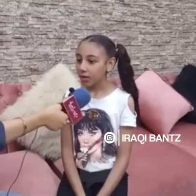 Arabic girl speaking English