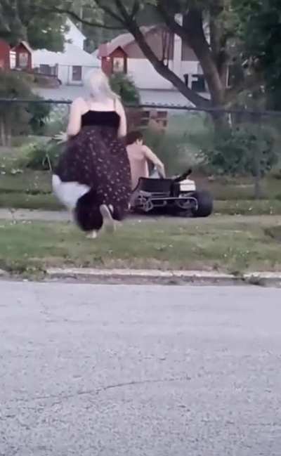 HMB while I drive the Go Kart