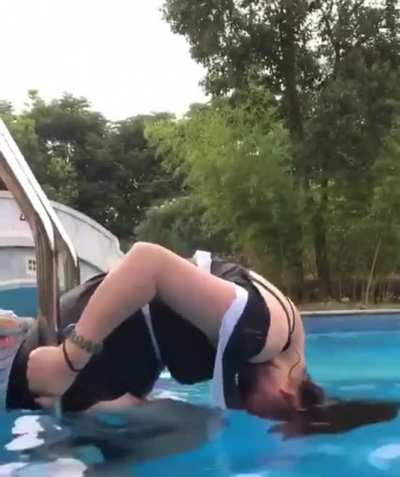 HMC while I flip my hair back like a mermaid