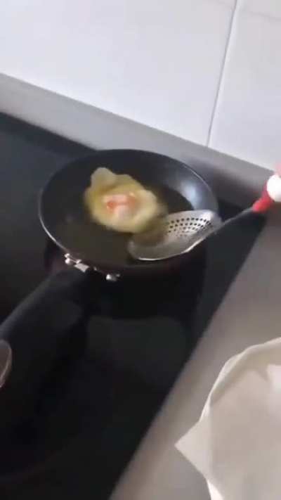 The egg just wanted to be free