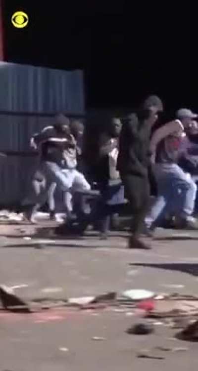 More footage from South Africa