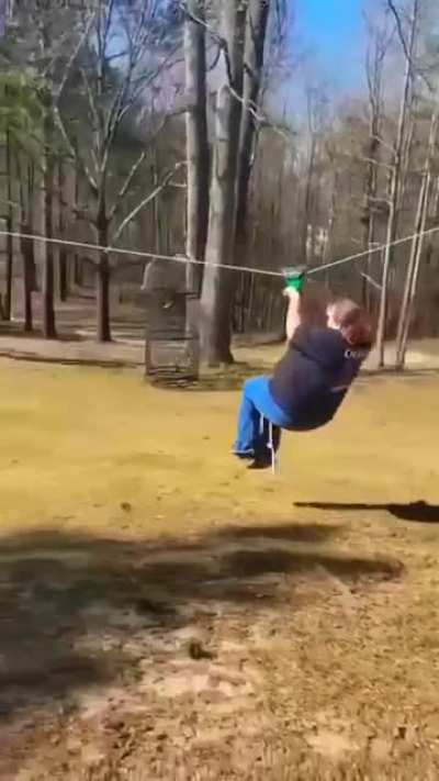 to ride a zipline