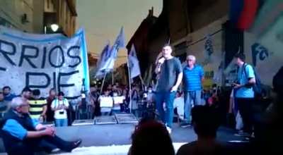 Gonzalo Rubiola de ATE-CTA Corrientes: 