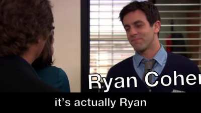 Let's hear it for Bryan Cohen