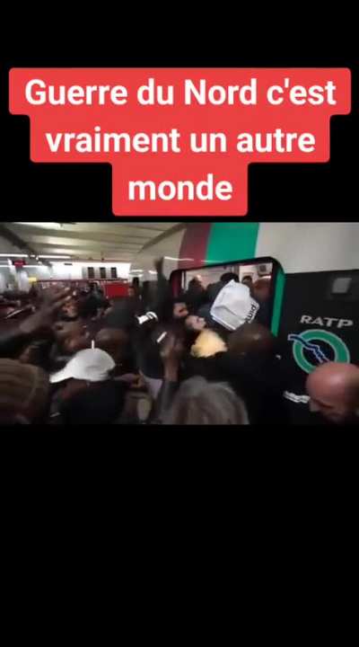 Gare du Nord, France during Rush hours