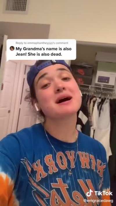 pov: your grandma is dead