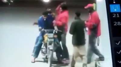 You’ll get hurt if you light a cigarette at a gas station!