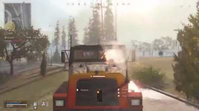1 Truck, 1 Riot Shielder.