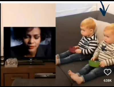 definitely twins by the reaction