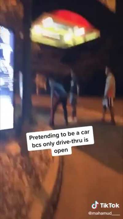 They driving a Honda Civic