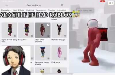 Adachi if he had roblox