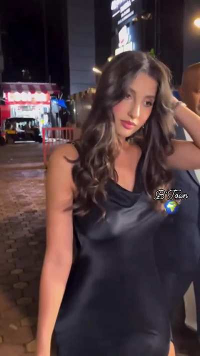Someone is not wearing a bra