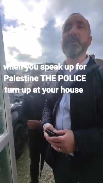 Who at the door?