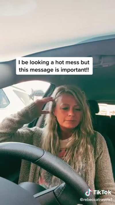 This woman is seriously disturbed. I can’t with her