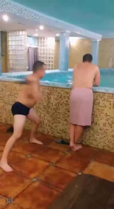 To slap the ass