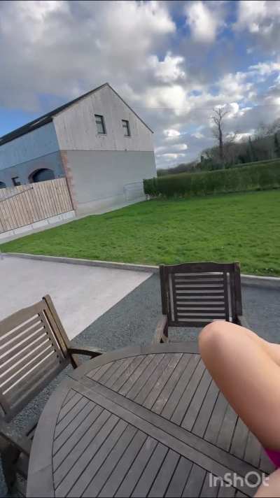 We went for lunch to a country pub, I ended up with hubby’s cock in my throat and and a big dildo in my pussy in the carpark behind the pub… [f]