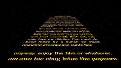 If Fifers Made Star Wars...