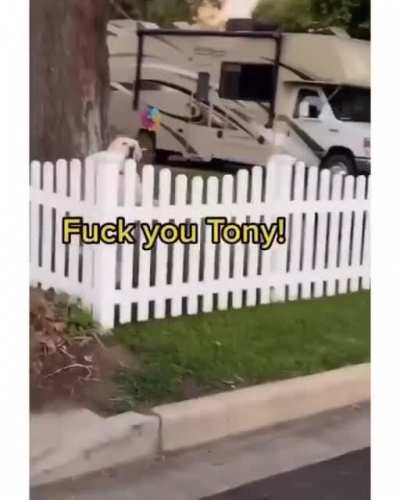 F*ck you Tony