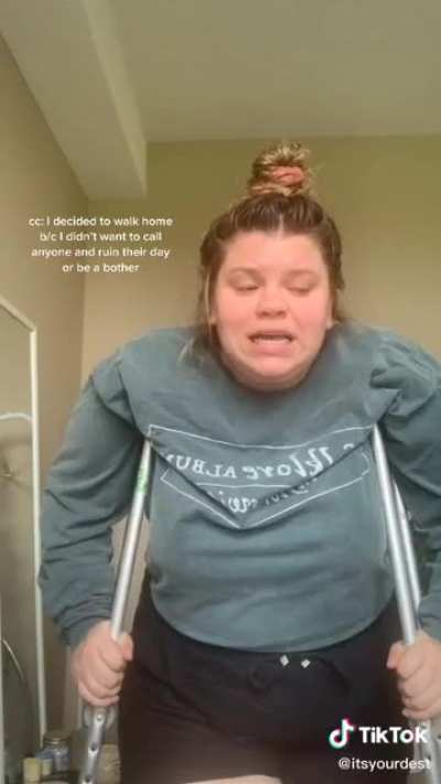 She must be Canadian