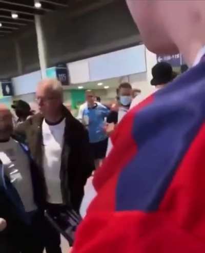 Disgraceful behaviour from English hooligans after losing the Euros.