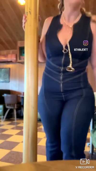 In them jeans