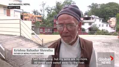 Deadly Nepal floods leave more than 1,100 dead and thousands missing after glacier collapse