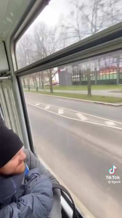 In transit