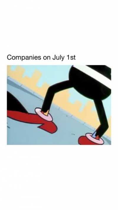 Companies on July 1st - 🤡 -> 🐻‍❄️