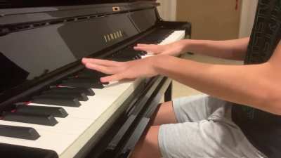 It’s done. Tenebre Rosso Sangue on the piano.