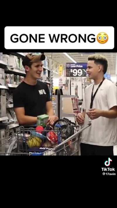 It's just a prank, do you get it? 