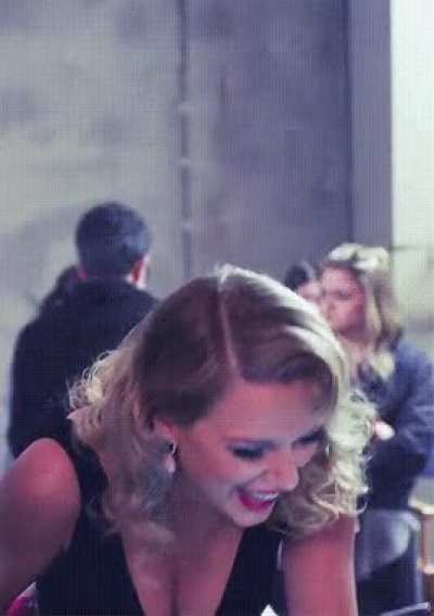 Taylor receives a video while shes out. It's from her security team and it's of you laying on the middle of the floor, covered in cum. This is after they all ran a train on you after you said you'd do anything to meet her. She can't help but laugh at you.