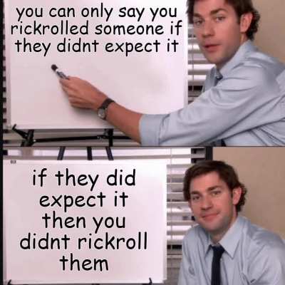 this is the truth of the rick roll