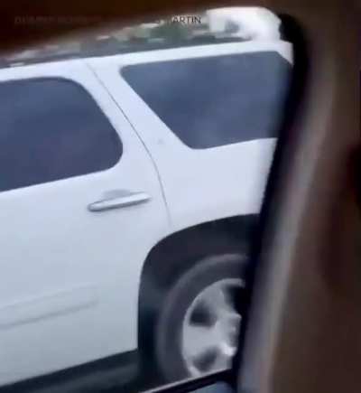 Road rage chase.