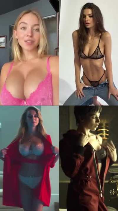 World Fap🌍Finale: Usa🇺🇸<wbr>(Sydn<wbr>ey Sweeney e Emily Ratajkowski) vs Spagn<wbr>a🇪🇸(E<wbr>ster Exposito e Ursula Corbero)