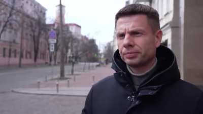 The mood in Ukraine…. Russia’s foreign minister Lavrov this week said negotiations can begin once Russia “restores democratic order” in Ukraine. As Russian troops neared Kyiv, MP Oleksiy Goncharenko speaks... He had a pretty clear one word answer… “F*** y
