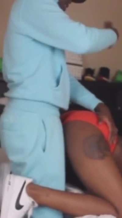 She threw it back 