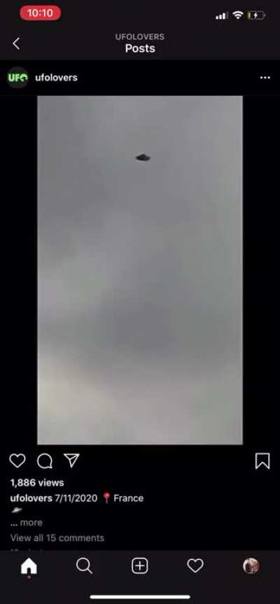 Anyone seen this? Supposedly 2 days ago, France.