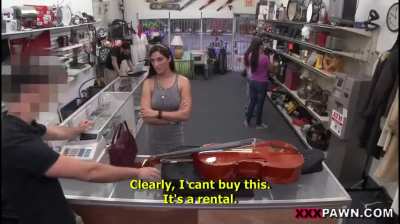 Veronika Tries To Sell A Banjo