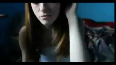 Redhead and her first bbc