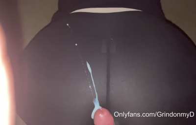 Sprayed my load all over her big ass [OC]