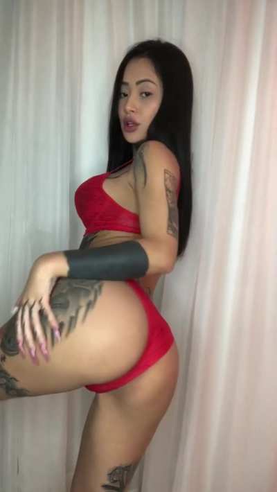 A sassy fuck doll in a red lingerie skin with skills you can't imagine ;)